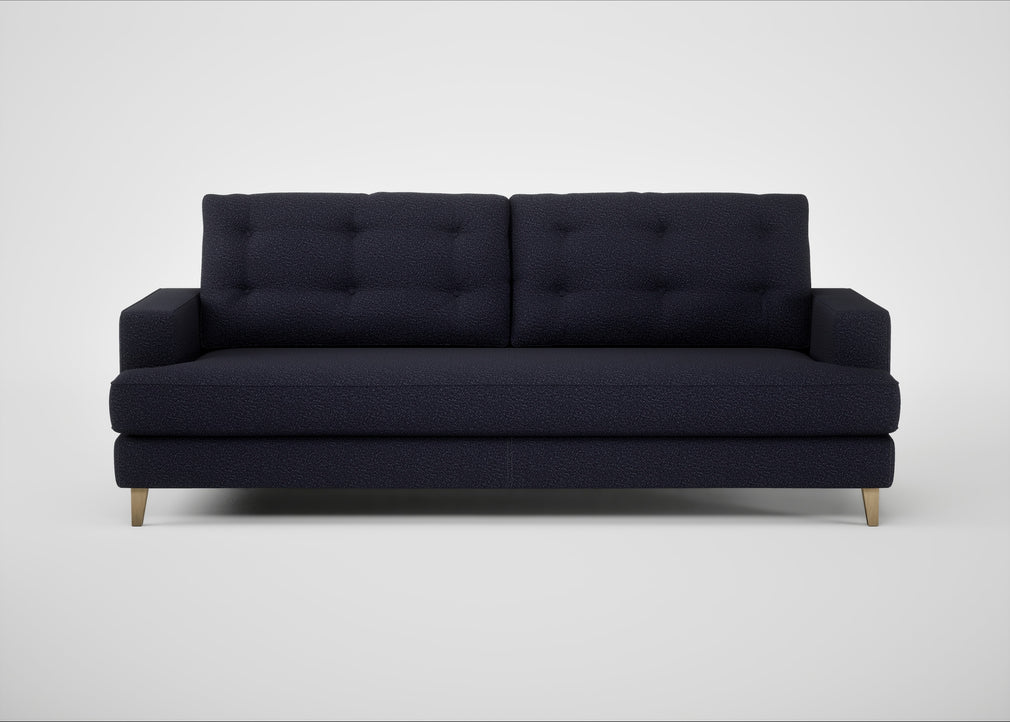 Mistral 4 Seater Sofa Boucle Indigo / Natural
