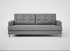 Mistral 4 Seater Sofa Boucle Steel / Natural
