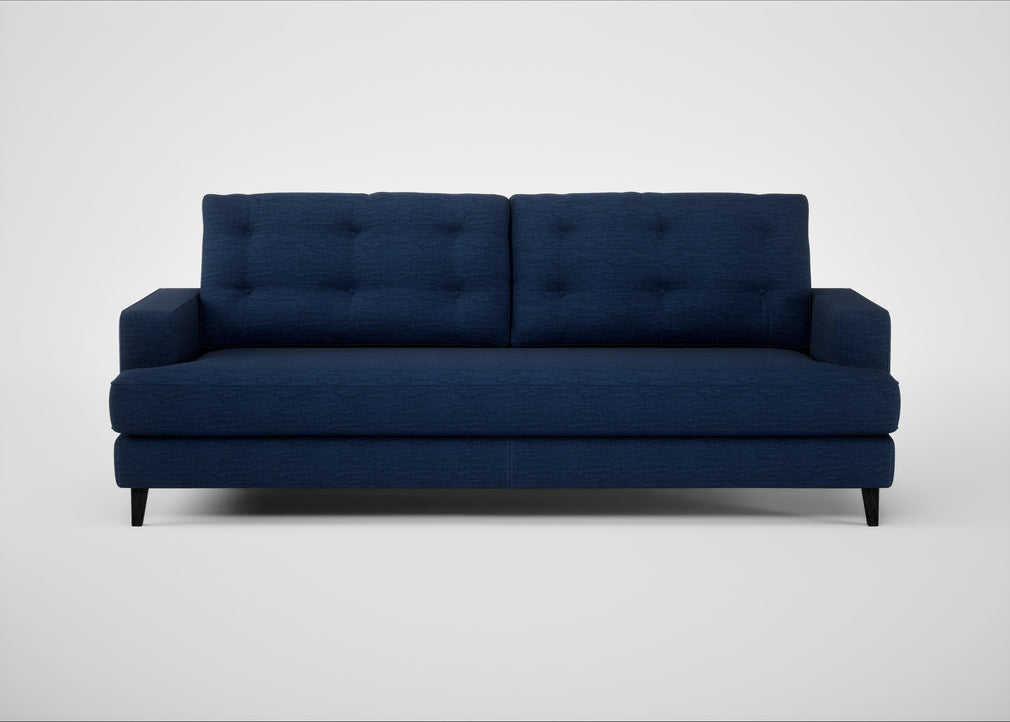 Mistral 4 Seater Sofa Broad Weave Lagoon / Black