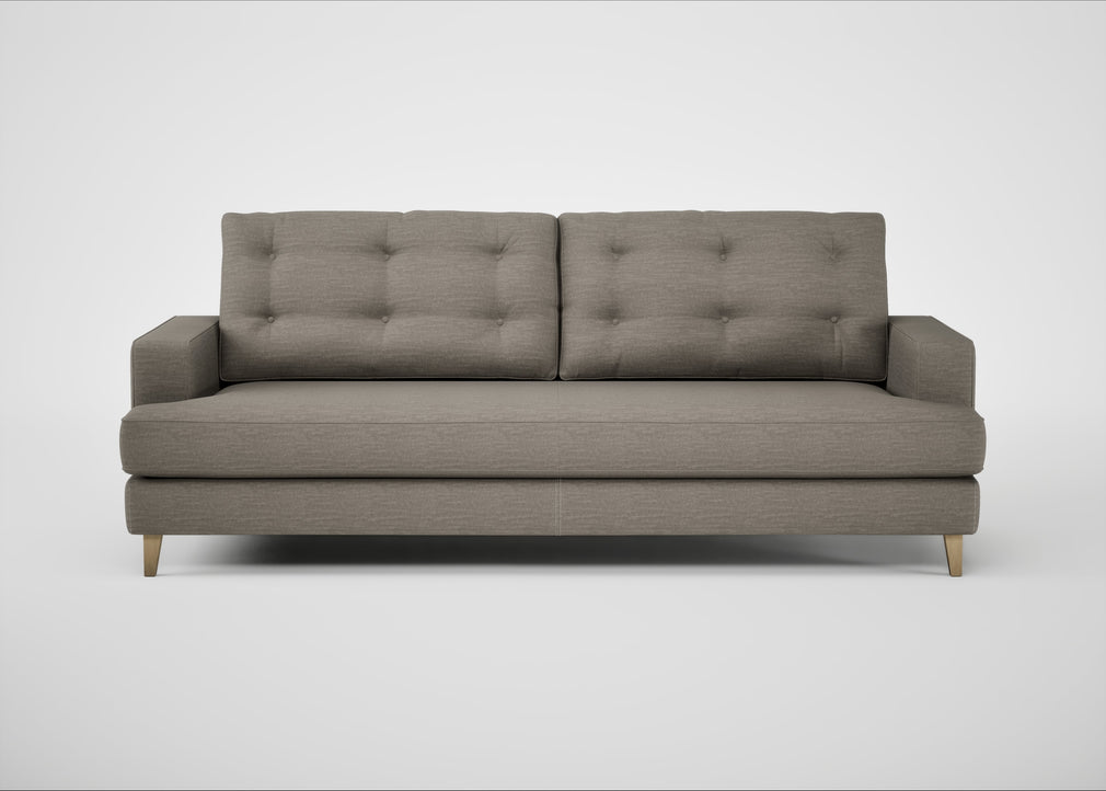 Mistral 4 Seater Sofa Broad Weave Pebble / Natural