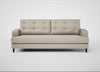 Mistral 4 Seater Sofa Broad Weave Putty / Black