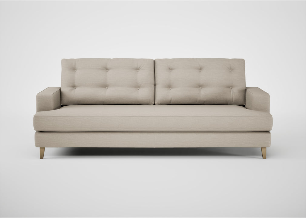 Mistral 4 Seater Sofa Broad Weave Putty / Natural