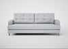 Mistral 4 Seater Sofa Broad Weave Tin / Natural