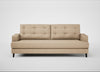 Mistral 4 Seater Sofa Capelo Linen-Cotton Bamboo / Black