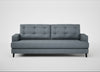 Mistral 4 Seater Sofa Capelo Linen-Cotton Mineral / Black