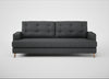 Mistral 4 Seater Sofa Melton Wool Granite / Natural