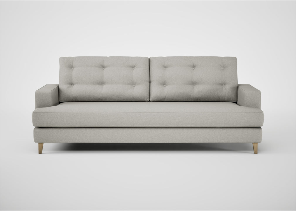 Mistral 4 Seater Sofa Melton Wool Limestone / Natural