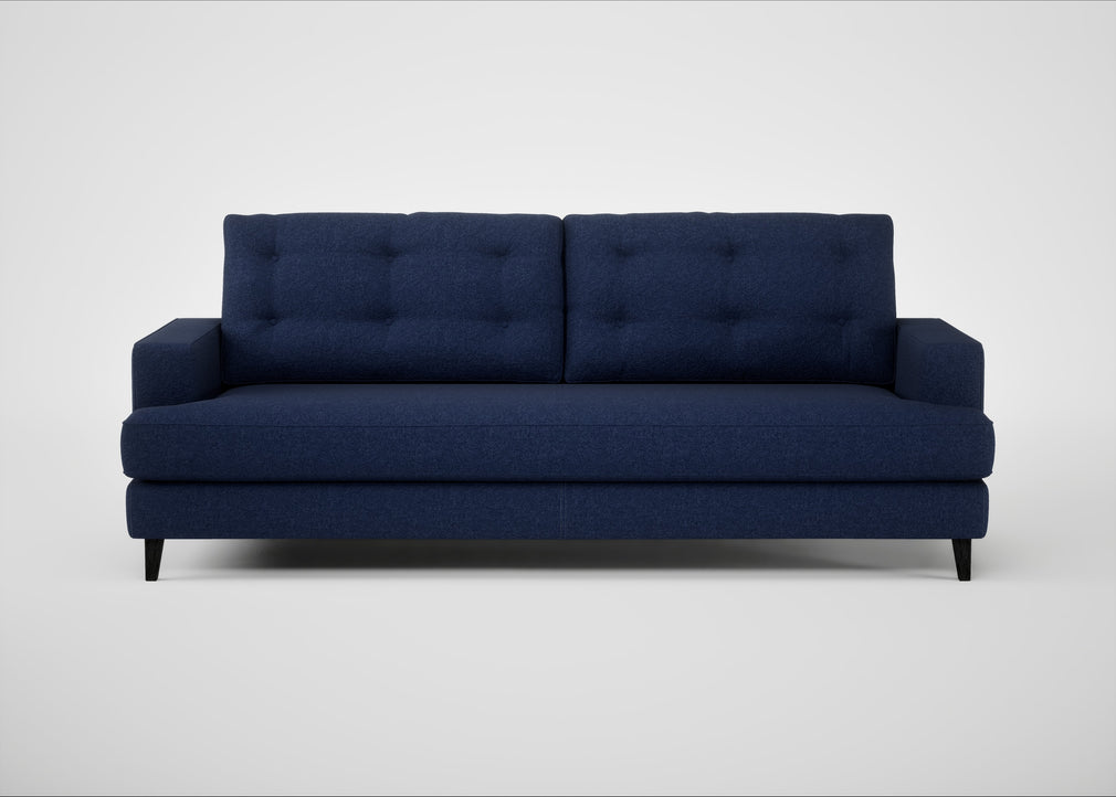Mistral 4 Seater Sofa Melton Wool New Navy / Black