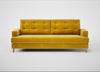 Mistral 4 Seater Sofa Smart Luxe Velvet Canary / Natural
