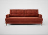 Mistral 4 Seater Sofa Smart Luxe Velvet Tawny / Natural