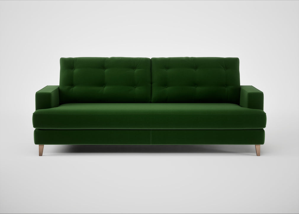 Mistral 4 Seater Sofa Smart Velvet Forest / Natural