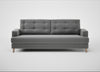 Mistral 4 Seater Sofa Smart Velvet Mercury / Natural