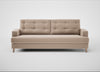 Mistral 4 Seater Sofa Smart Velvet Pebble / Natural