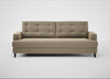 Mistral 4 Seater Sofa Boucle Velvet Rocky / Black