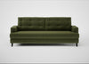 Mistral 4 Seater Sofa Boucle Velvet Wilder / Black