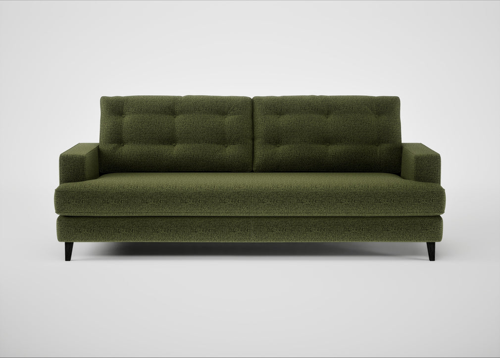 Mistral 4 Seater Sofa Boucle Velvet Wilder / Black