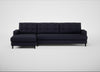 Mistral Left Hand Facing Corner Sofa Boucle Indigo / Black