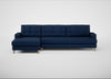 Mistral Left Hand Facing Corner Sofa Broad Weave Lagoon / Natural