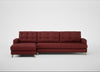Mistral Left Hand Facing Corner Sofa Capelo Linen-Cotton Etruscan Red / Natural