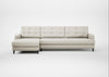 Mistral Left Hand Facing Corner Sofa Chunky Boucle Ecru / Black