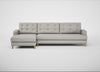 Mistral Left Hand Facing Corner Sofa Melton Wool Limestone / Natural