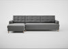 Mistral Left Hand Facing Corner Sofa Smart Velvet Mercury / Natural