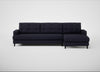 Mistral Right Hand Facing Corner Sofa Boucle Indigo / Black