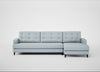 Mistral Right Hand Facing Corner Sofa Capelo Linen-Cotton Sea Shanty / Black