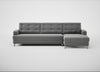 Mistral Right Hand Facing Corner Sofa Smart Velvet Mercury / Natural