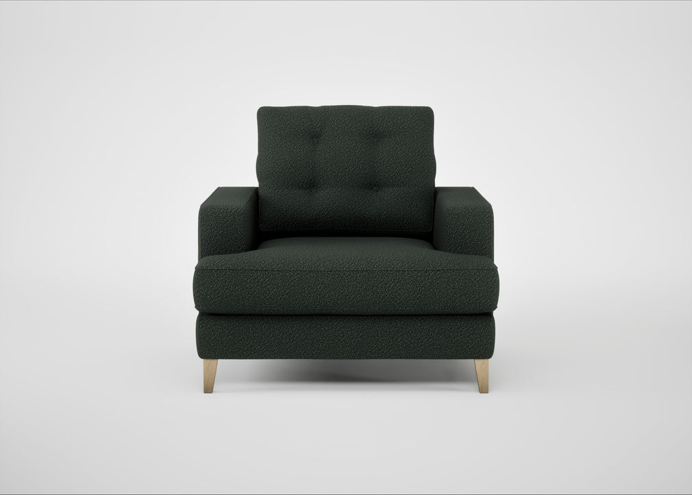 Mistral Armchair Boucle Fern / Natural