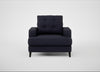 Mistral Armchair Boucle Indigo / Black