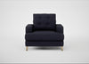 Mistral Armchair Boucle Indigo / Natural