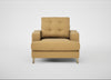 Mistral Armchair Boucle Tweed Citrine / Natural
