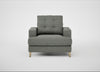 Mistral Armchair Boucle Tweed Lapis / Natural