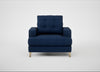 Mistral Armchair Broad Weave Lagoon / Natural