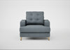 Mistral Armchair Capelo Linen-Cotton Mineral / Natural