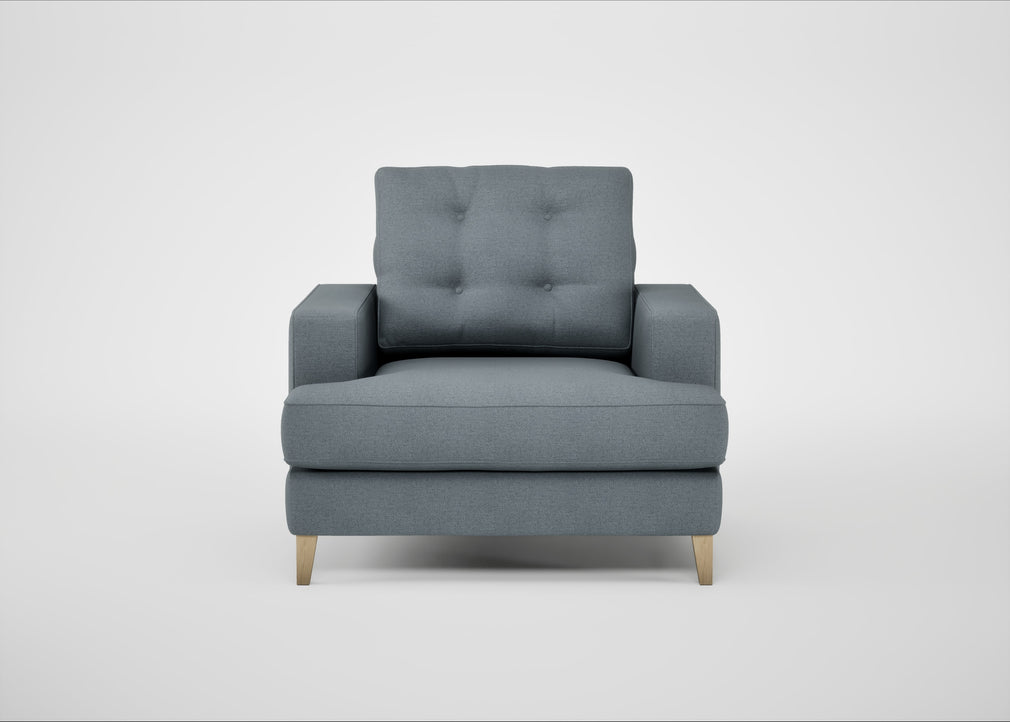 Mistral Armchair Capelo Linen-Cotton Mineral / Natural
