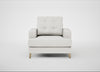 Mistral Armchair Capelo Linen-Cotton Sea Salt / Natural