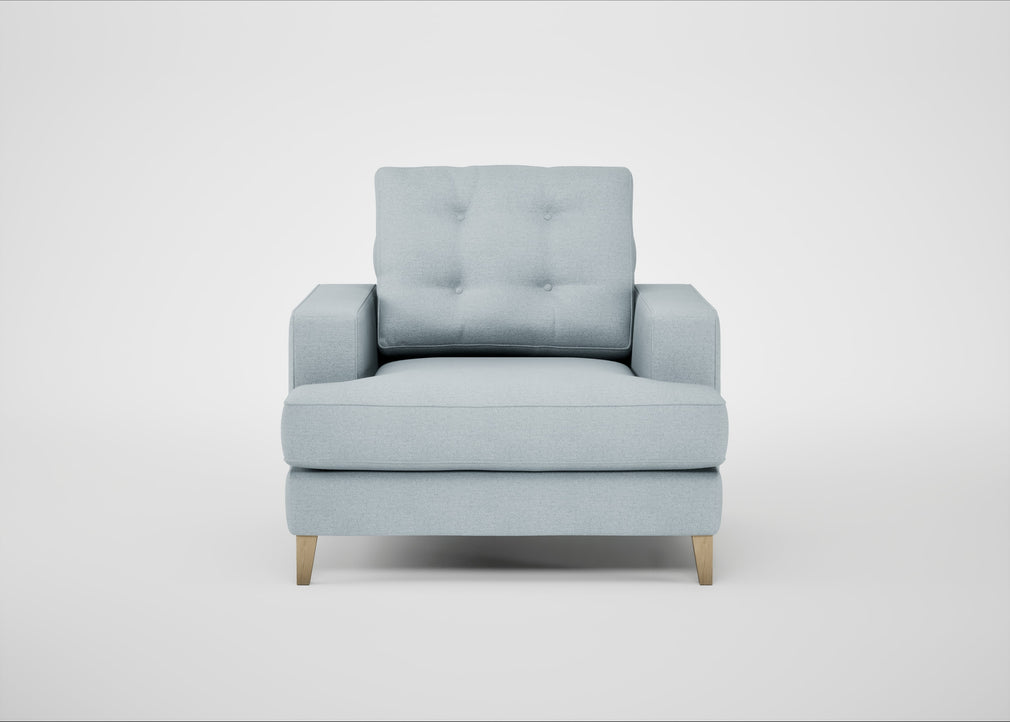 Mistral Armchair Capelo Linen-Cotton Sea Shanty / Natural