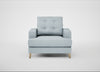 Mistral Armchair Capelo Linen-Cotton Sea Shanty / Natural
