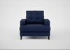 Mistral Armchair Melton Wool New Navy / Black