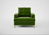 Mistral Armchair Smart Luxe Velvet Grass / Natural