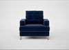 Mistral Armchair Smart Luxe Velvet Midnight / Natural