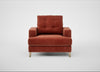 Mistral Armchair Smart Luxe Velvet Tawny / Natural