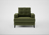 Mistral Armchair Boucle Velvet Wilder / Black