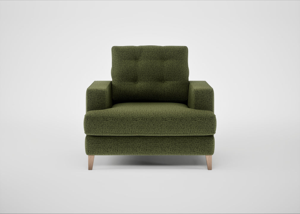 Mistral Armchair Boucle Velvet Wilder / Natural