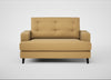 Mistral Loveseat Boucle Tweed Citrine / Black