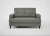 Mistral Loveseat Boucle Tweed Lapis / Black