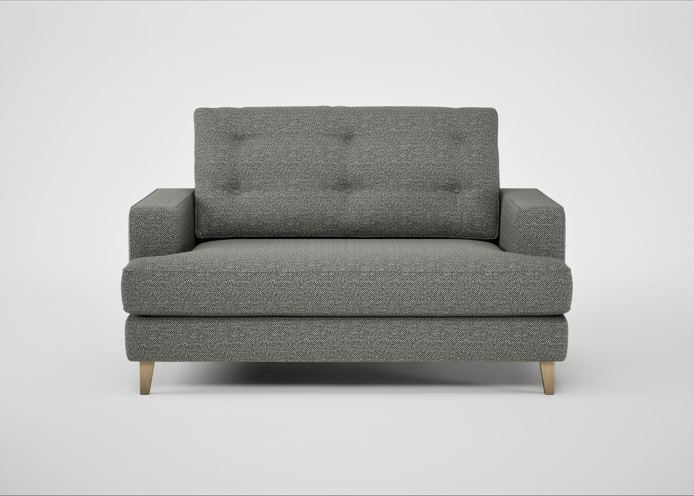 Mistral Loveseat Boucle Tweed Lapis / Natural
