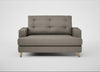 Mistral Loveseat Broad Weave Pebble / Natural